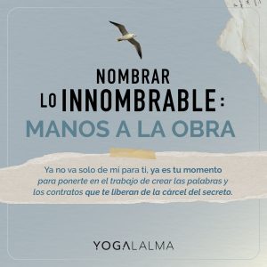 NOMBRAR LO INNOMBRABLE: MANOS A LA OBRA - Nov 19 (Bogotá)